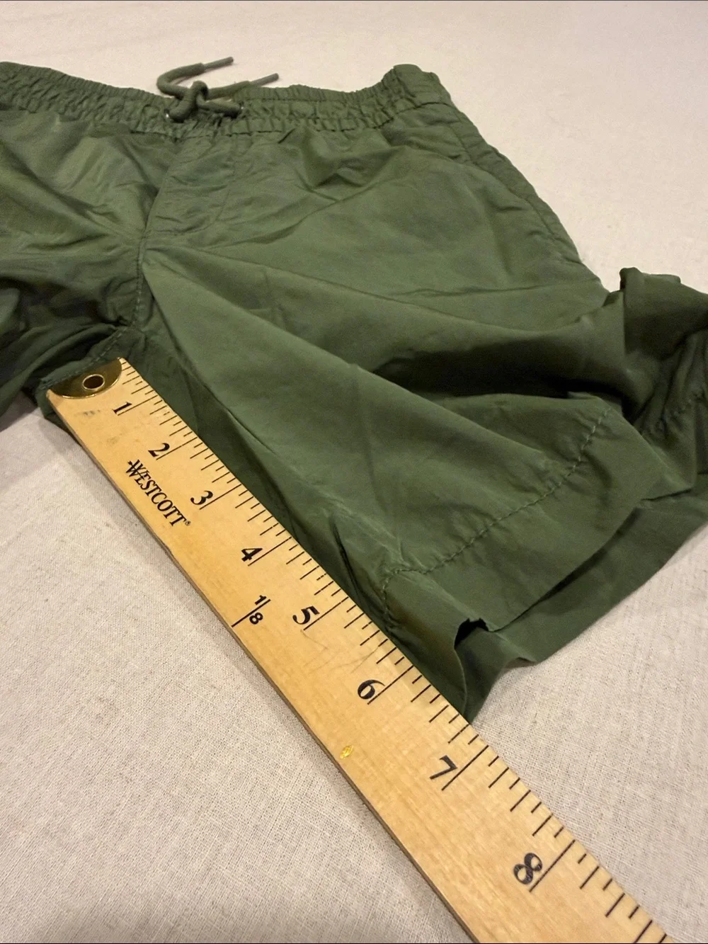 GAP Olive Green Drawstring Athletic Shorts